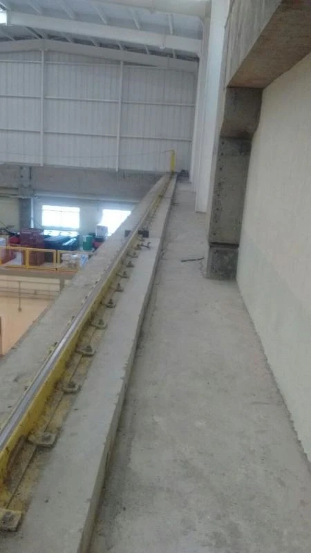 Imagem ilustrativa de Alinhamento de trilhos para ponte rolante